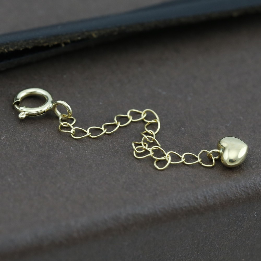 Genuine 18CT Solid Yellow Gold Extention Chain 3cm