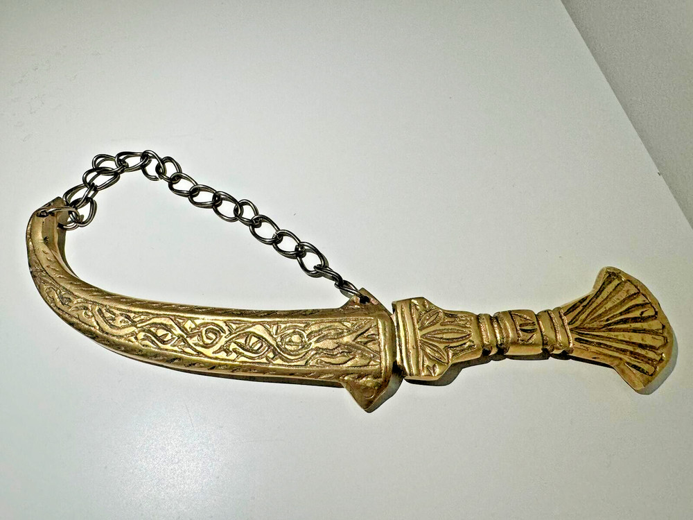 Handmade Egyptian copper dagger with Pharaonic design