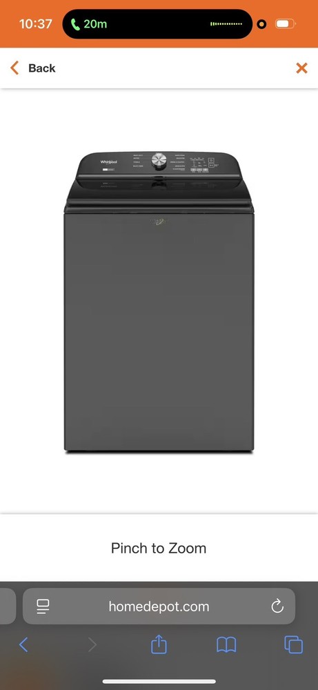 Whirlpool Washer and Dryer Set