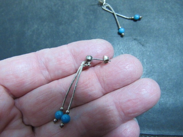 native american turquoise earrings
