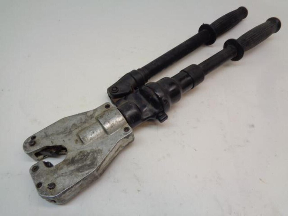 USED UNBRANDED HYDRAULIC COMPRESSION TOOL HAND OPERATED TYPE R35