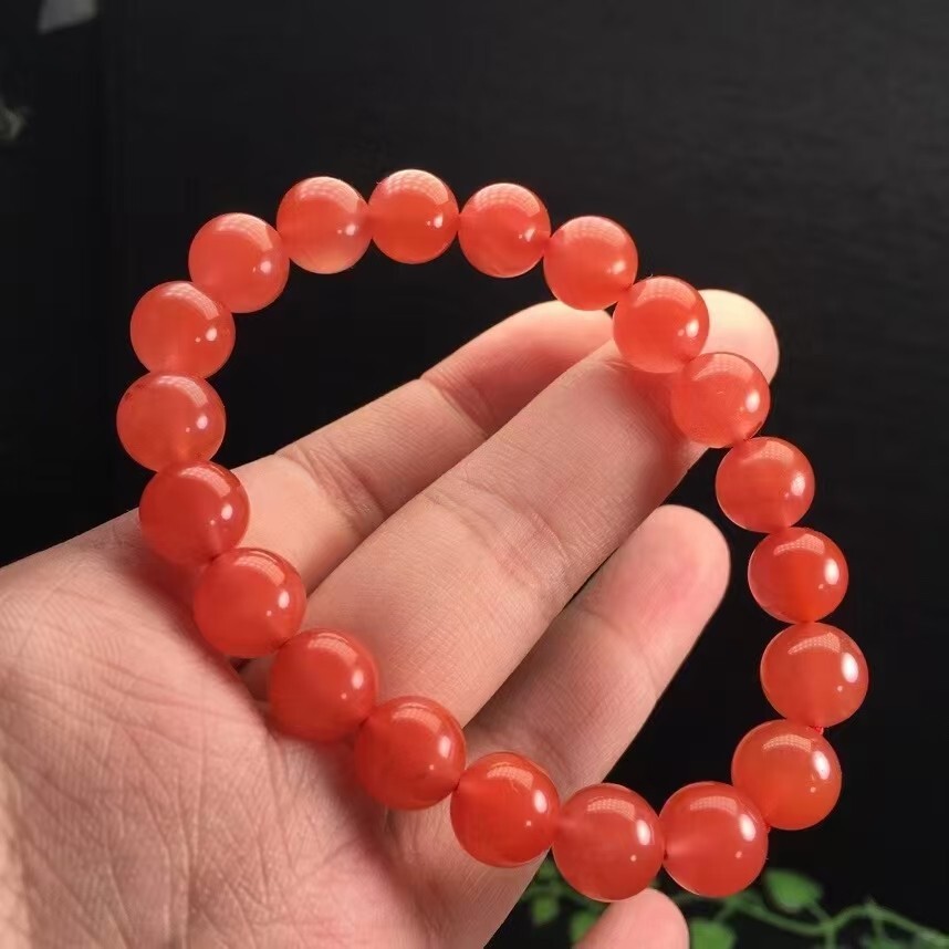 Natural Cherry Red Bracelet