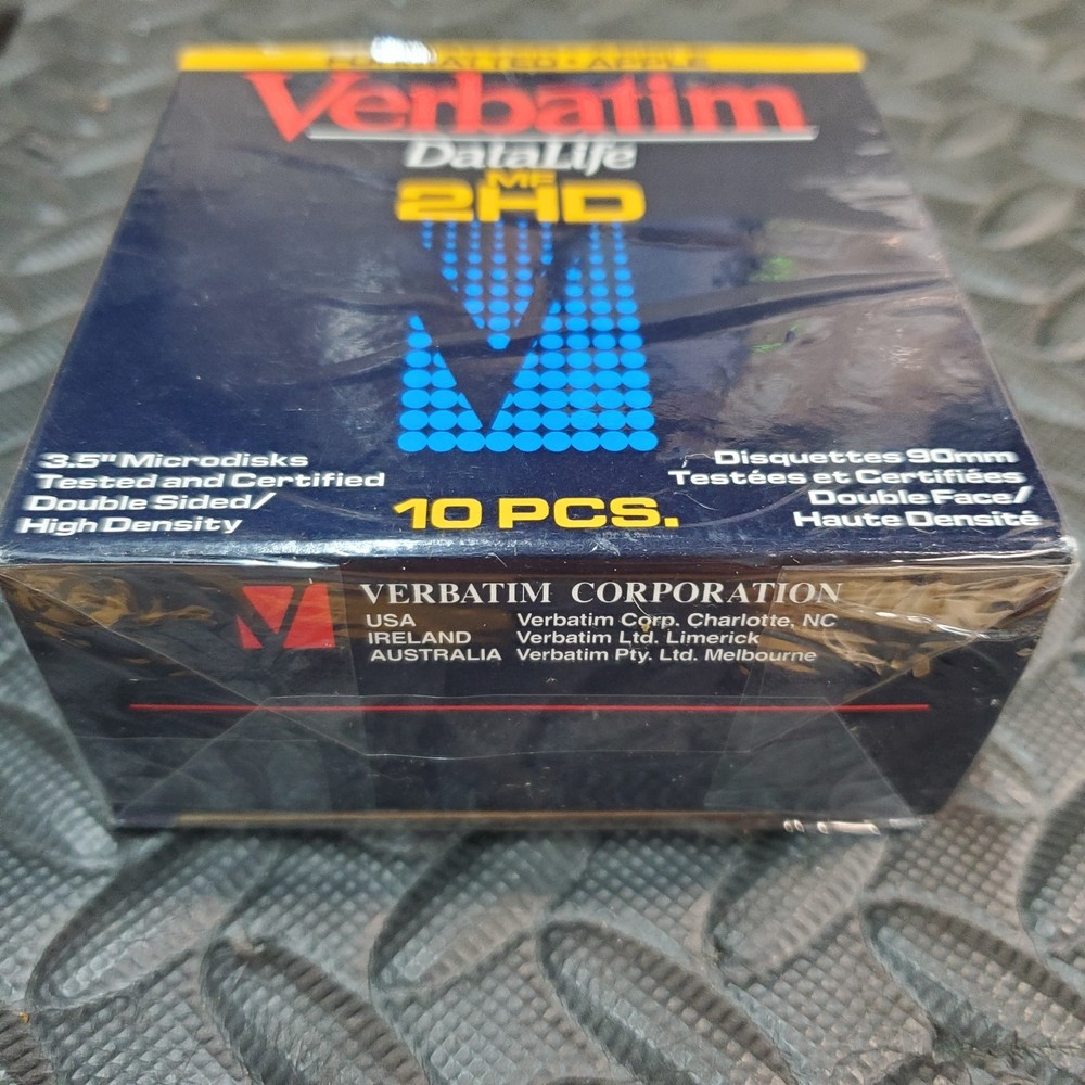 Verbatim DataLife MF 2HD (10 pack - Sealed)