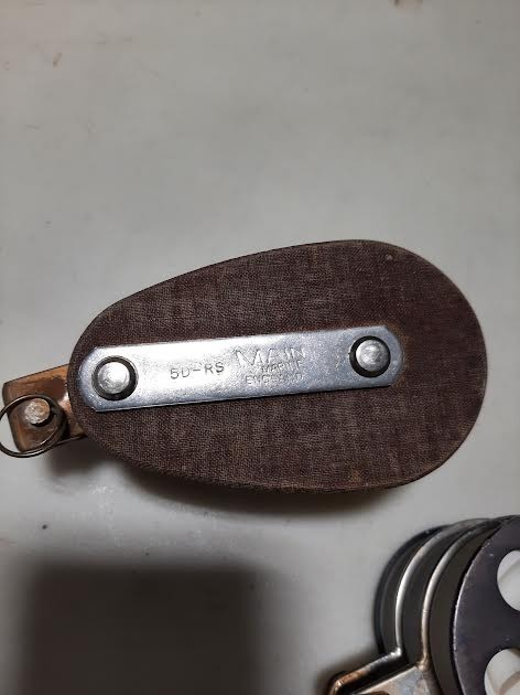 Marine / boat pulleys (2) Schaefer & Main