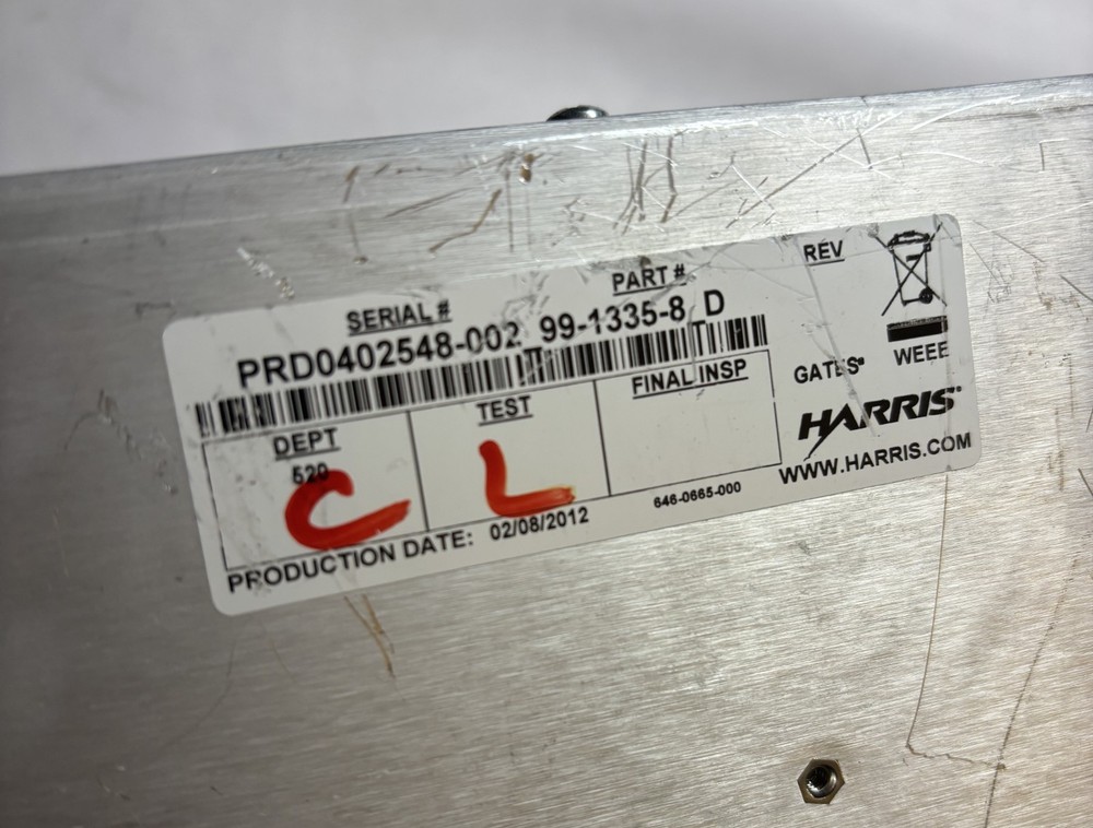 HARRIS VMEXPRESS PR&E 99-1335-8 D