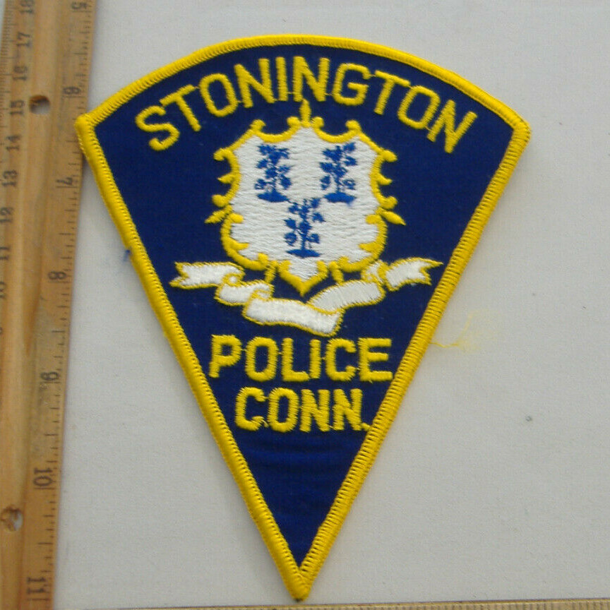 STONEINGTON  POLICE  CONN FABRIC PATCH