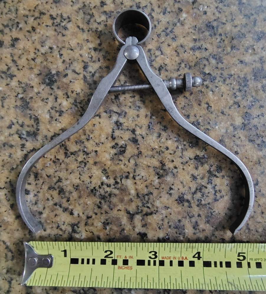 🗽 VINTAGE ID CALIPER 4-1/2" W/QUICK NUT