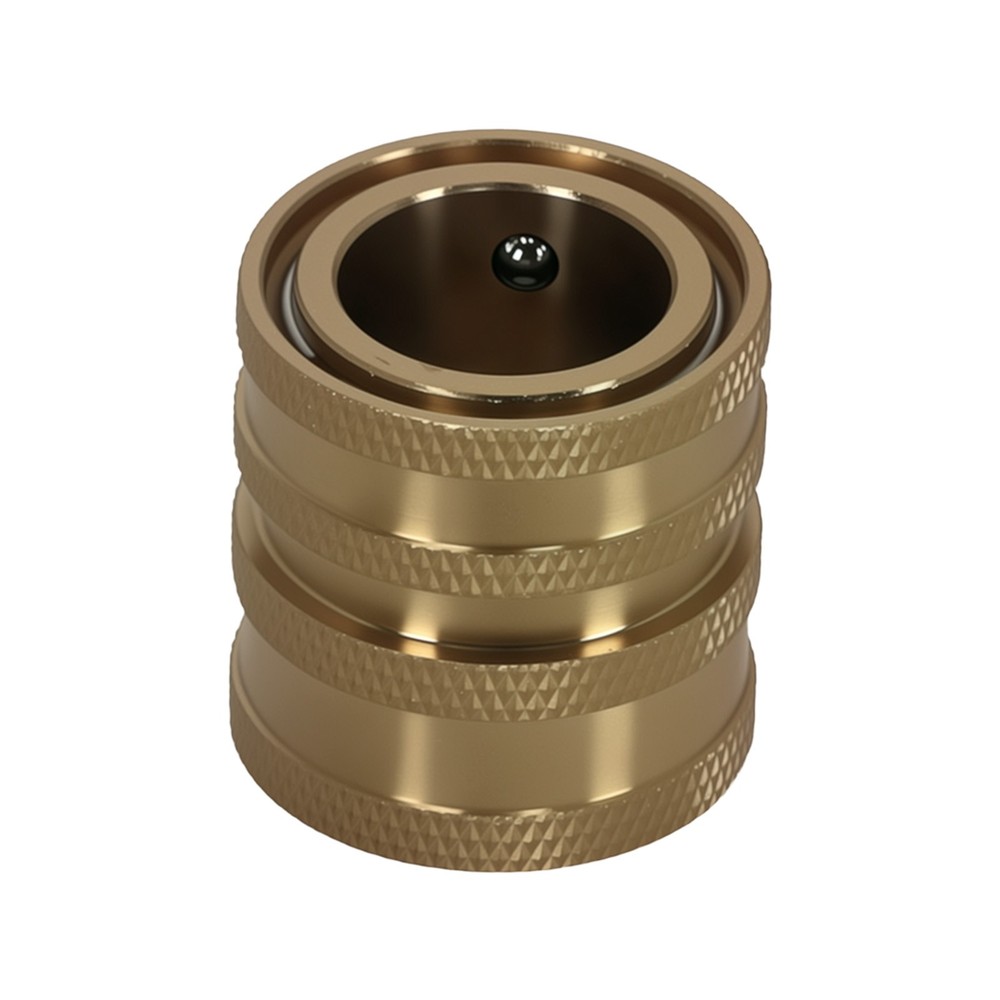 Brass Quick Connect Adapter 3/4" Pressure Washer Fitting Coupler 4Pcs Kit