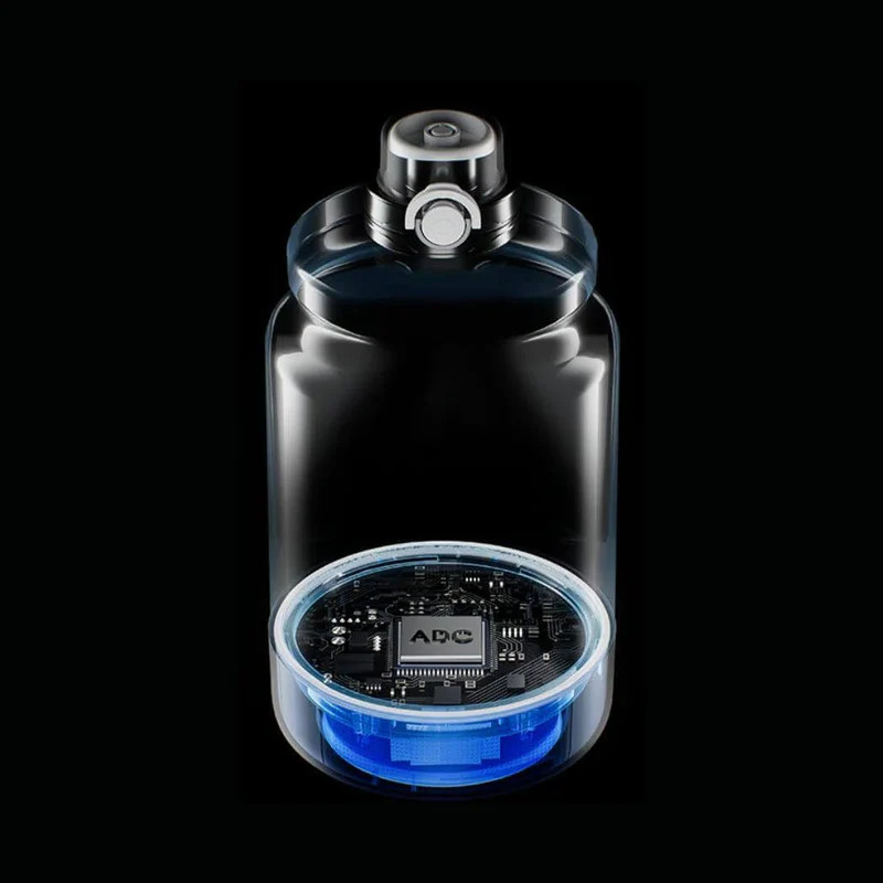Smart Water Bottle, Dual-Mode Lid, Custom Pixel Display, Drinking Reminder.