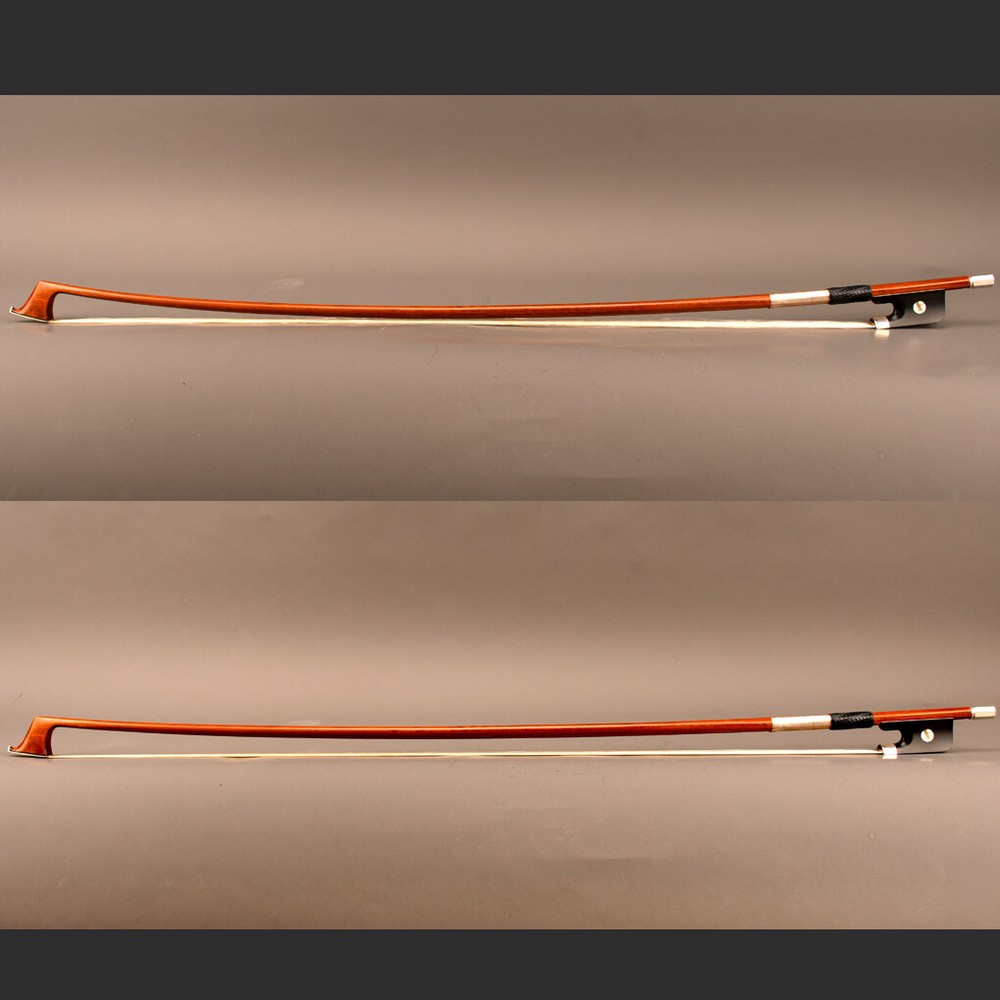 D.Peccatte Copy Pro Master Pernambuco Cello Bow 4/4 Ebony Single eye Frog Silver