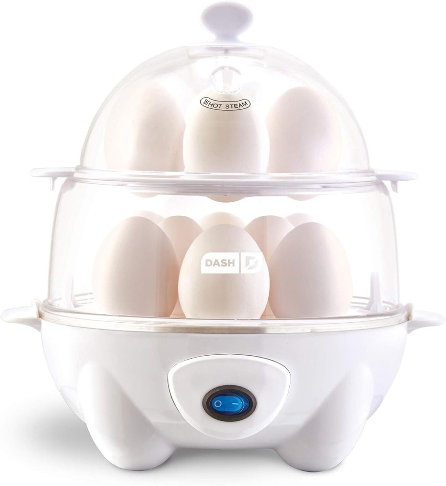 Dash Deluxe Rapid Egg Cooker 12 Egg Capacity Versatile Kitchen Appliance