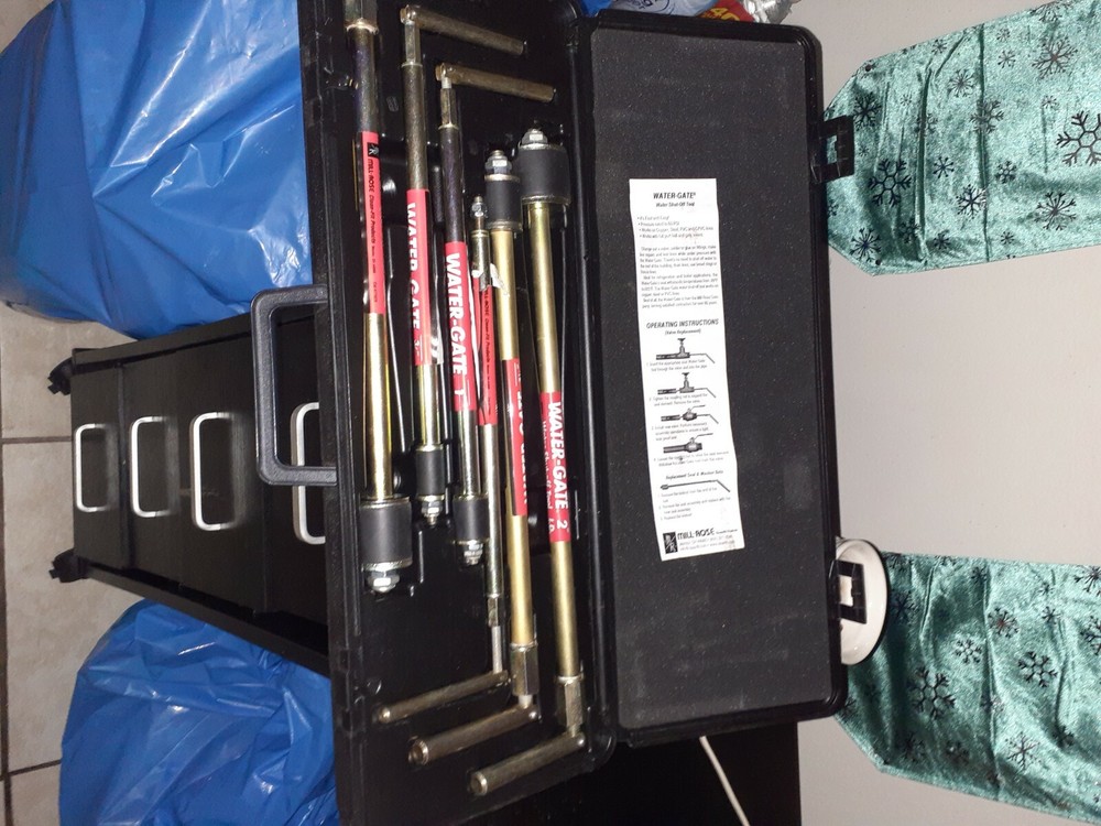 Watermark water valve shutoff toolkit