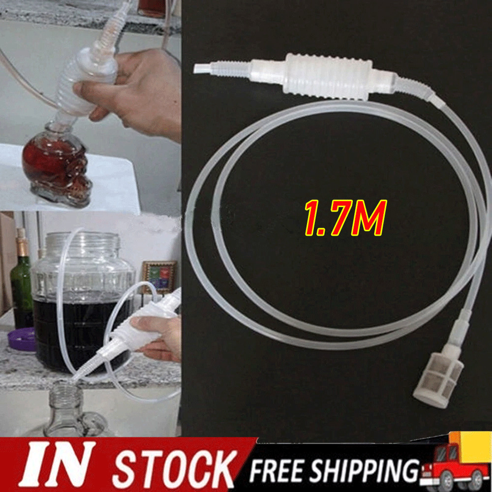 Syphon Tube Pipe Hose For Home Brew Brewing Beer Wine Making Tool Set