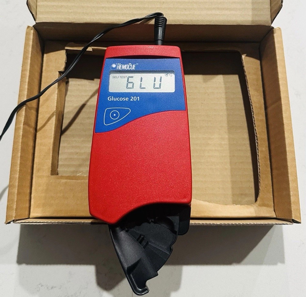 HEMOCUE Glucose 201 Analyzer with AC Adapter