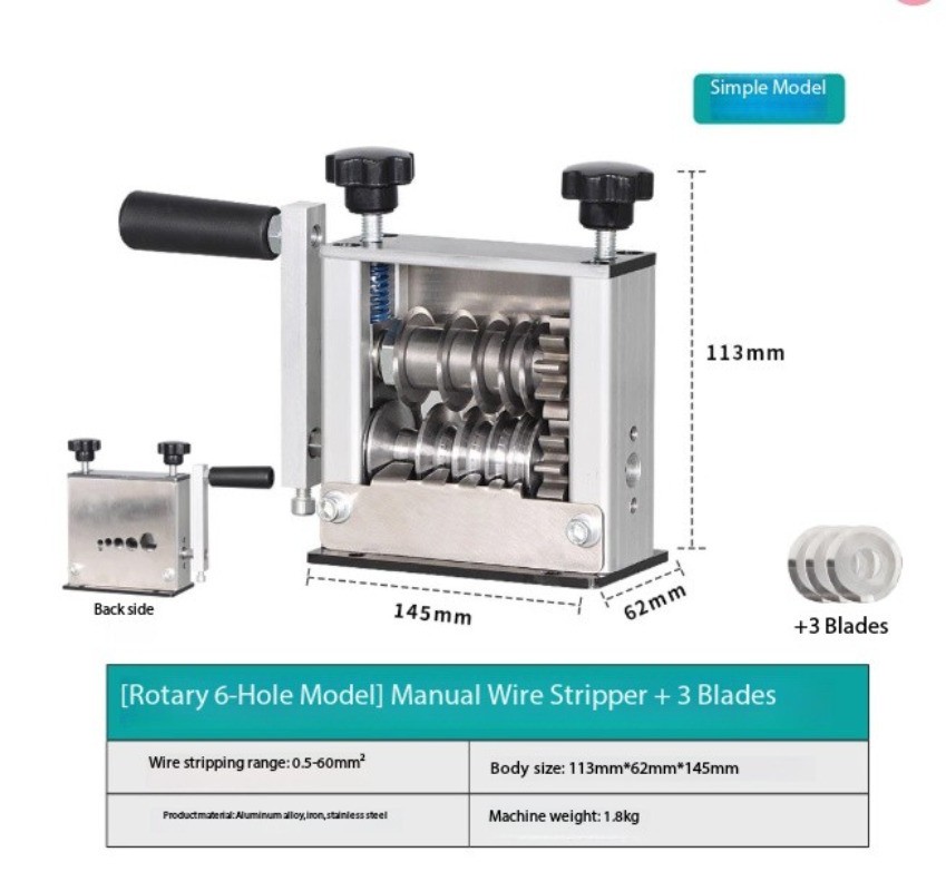 Electric Copper Wire Stripper for Home Use Automatic Wire Stripping Tool
