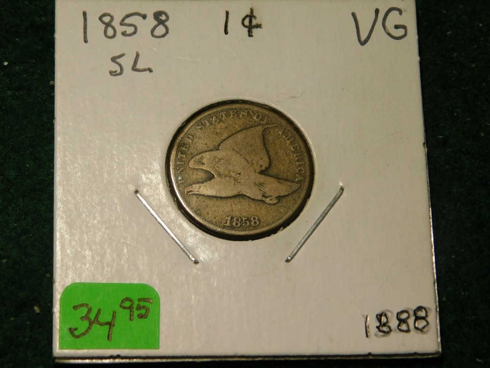 1858   S.L.    Flying Eagle Cent
