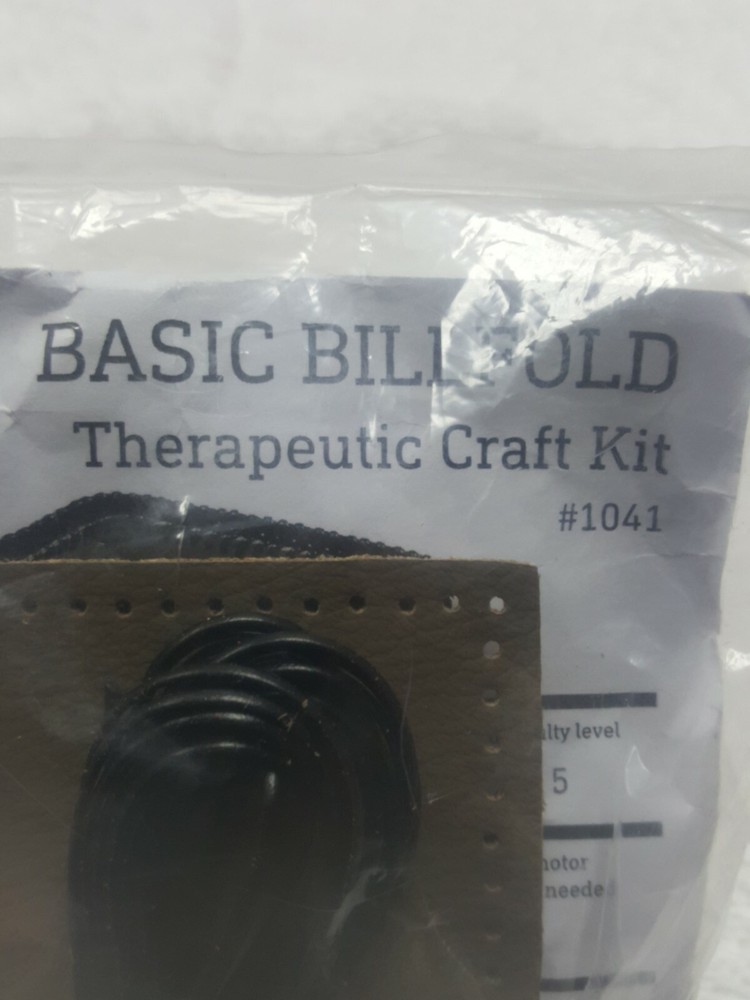 Basic Billfold Therapeutic Craft Kit