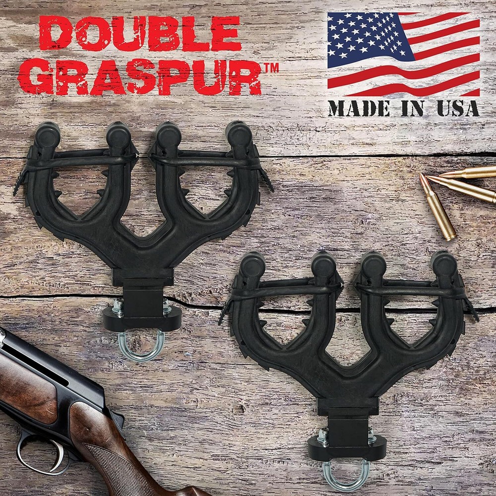 Graspur Double Atv Gun & Bow Rack - Model Atv2