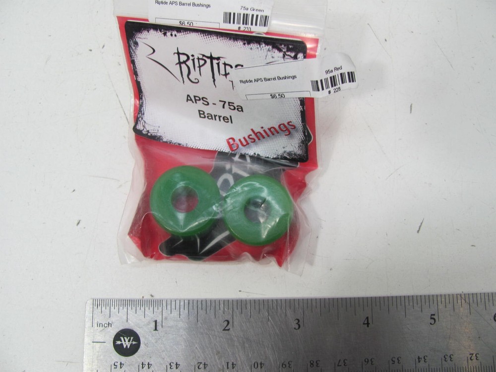 RIPTIDE LONGBOARD APS 75A BARREL BUSHINGS GREEN