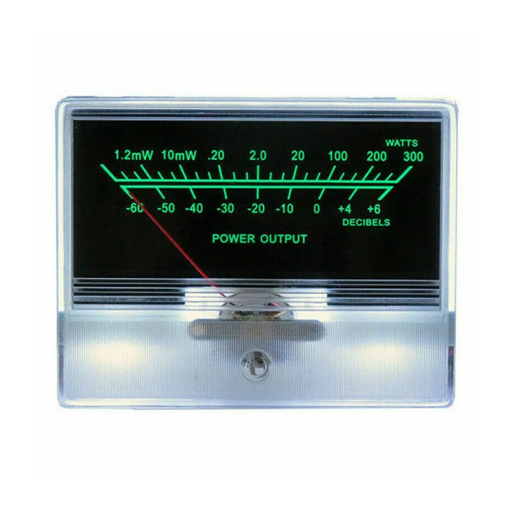 Durable TN90 VU Meter DB Level Header Audio Power Amplifier Chassis Backlight