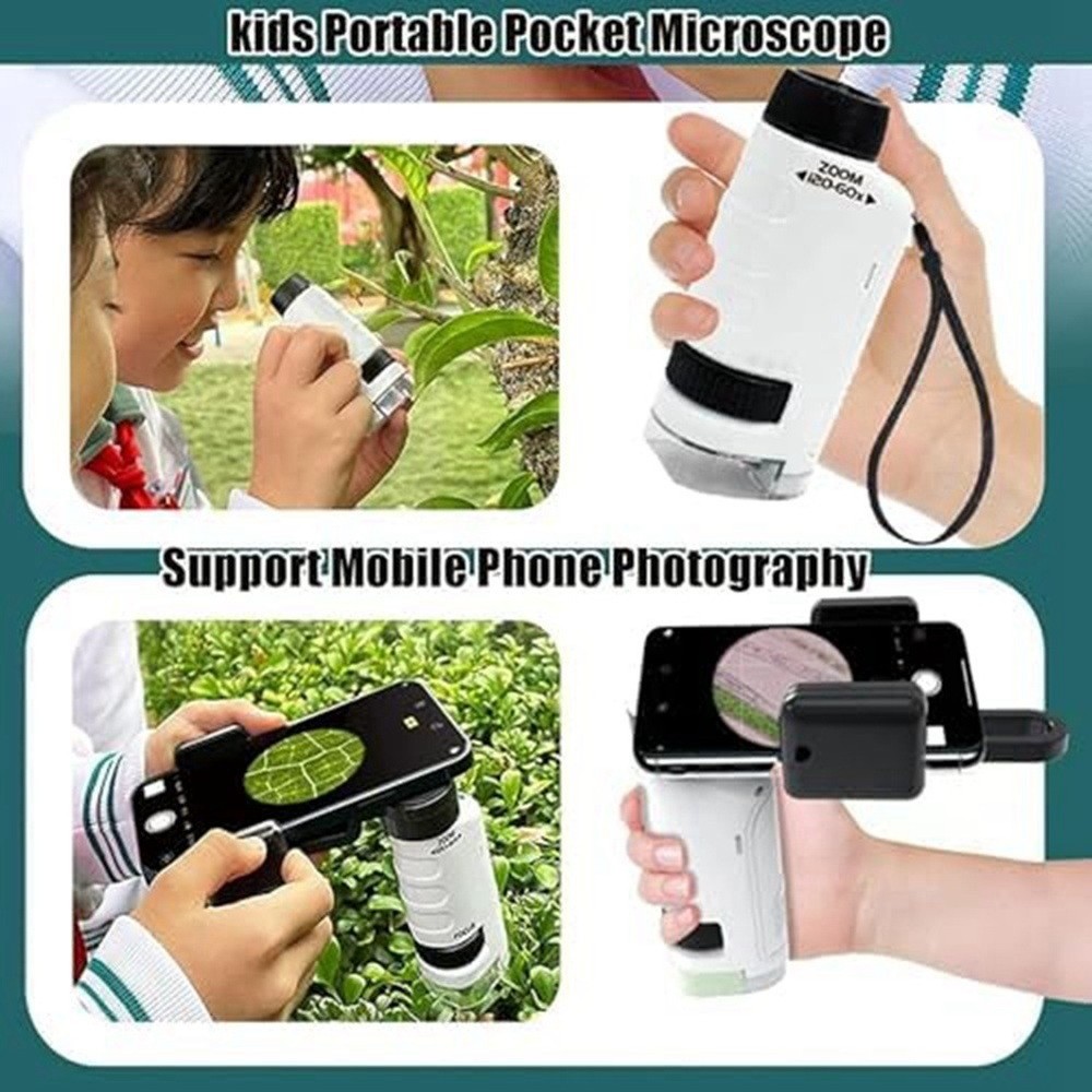Minilabsters Miniscope Kids, Labsters Portable Microscope, Labsters4079