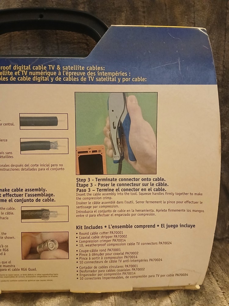 DataShark: Digital Cable and Satellite Tool Kit 70019 New