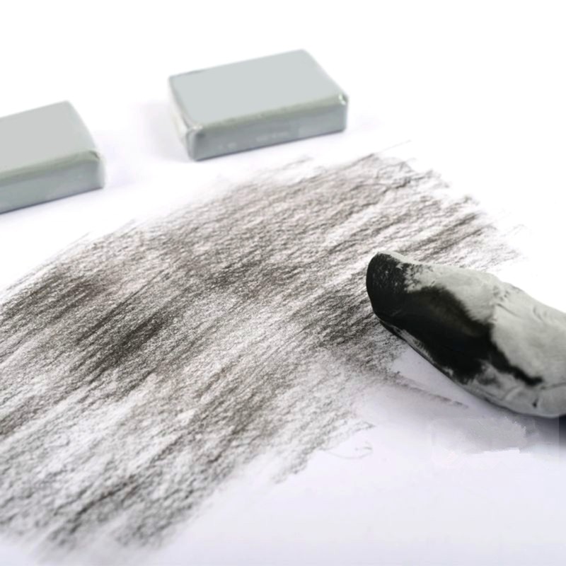 Moldable Eraser for for Sketching, Drawing, Brightening, Blending