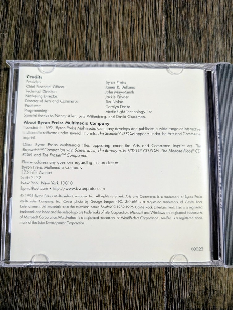 The Seinfeld CD-ROM Game (Windows PC, 1995)