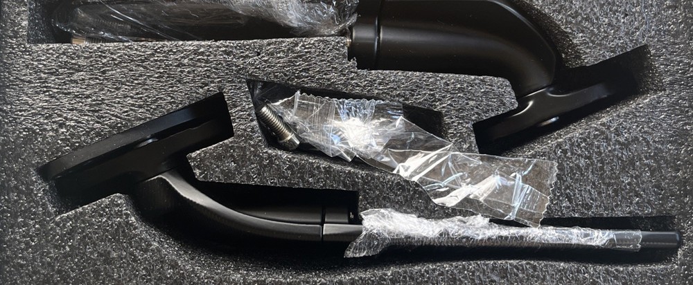 Modified Racing Motorcycle Rearview Mirror, Wide Viewing Angle Wing Small NOB