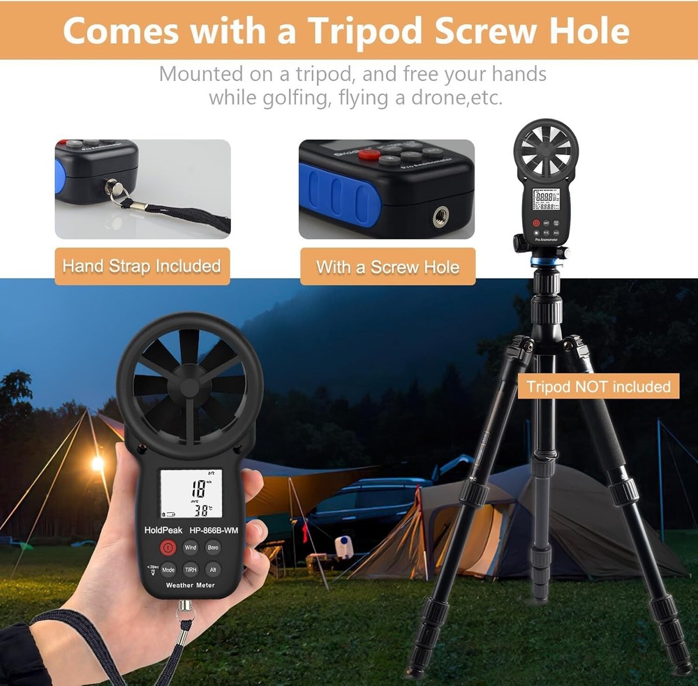 Lightweight Weather Meter with Barometric Logging & Altitude Correction Features