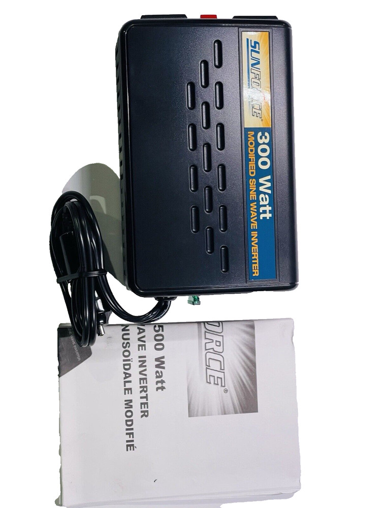 Sunforce 300W Modified Sine Wave Inverter with USB