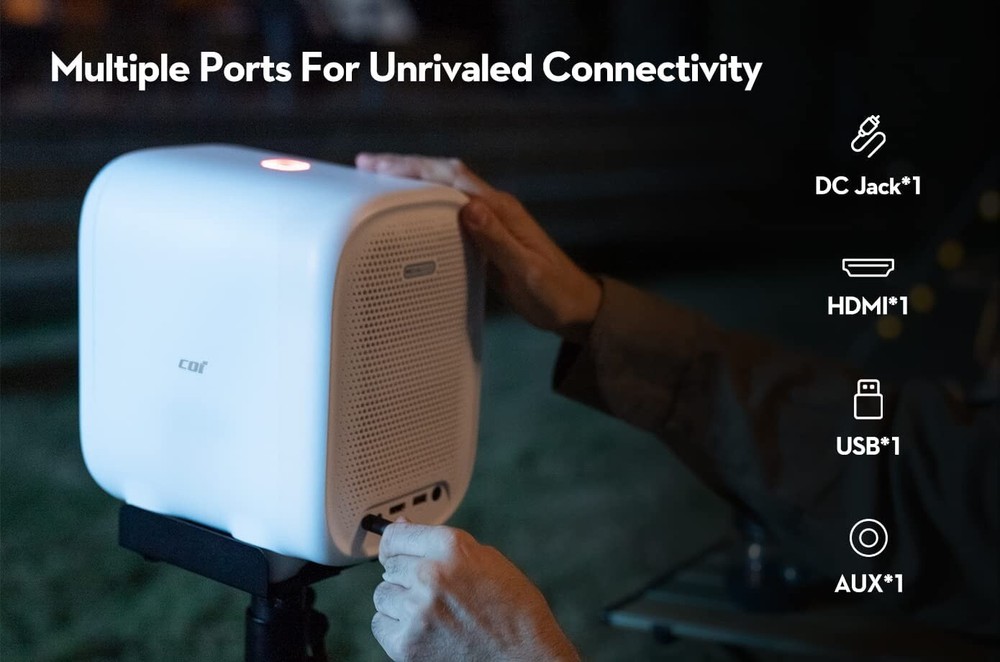 COI UNO 5 Netflix Certified 1080p Projector with Linux System HDR10