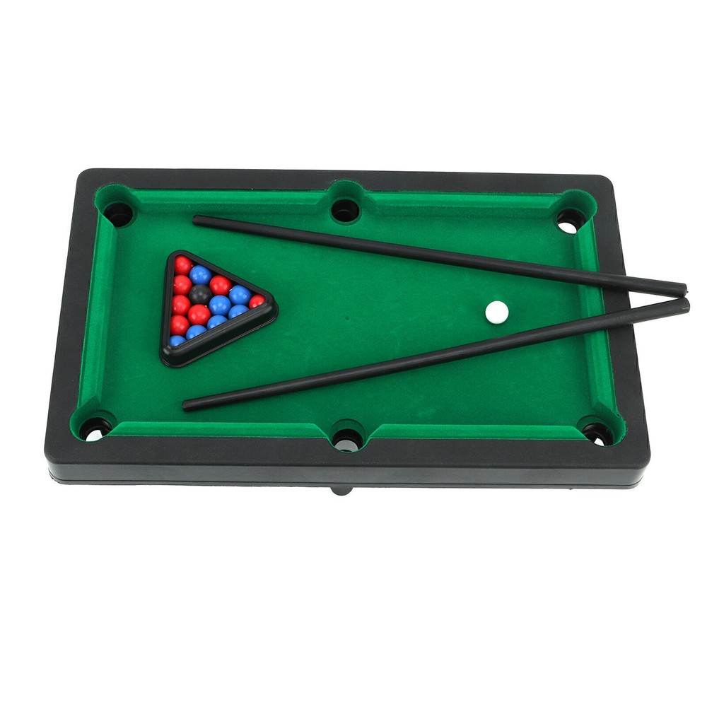 Mini Pool Table Interactive Simulation Miniature Billiard Pool Game Set