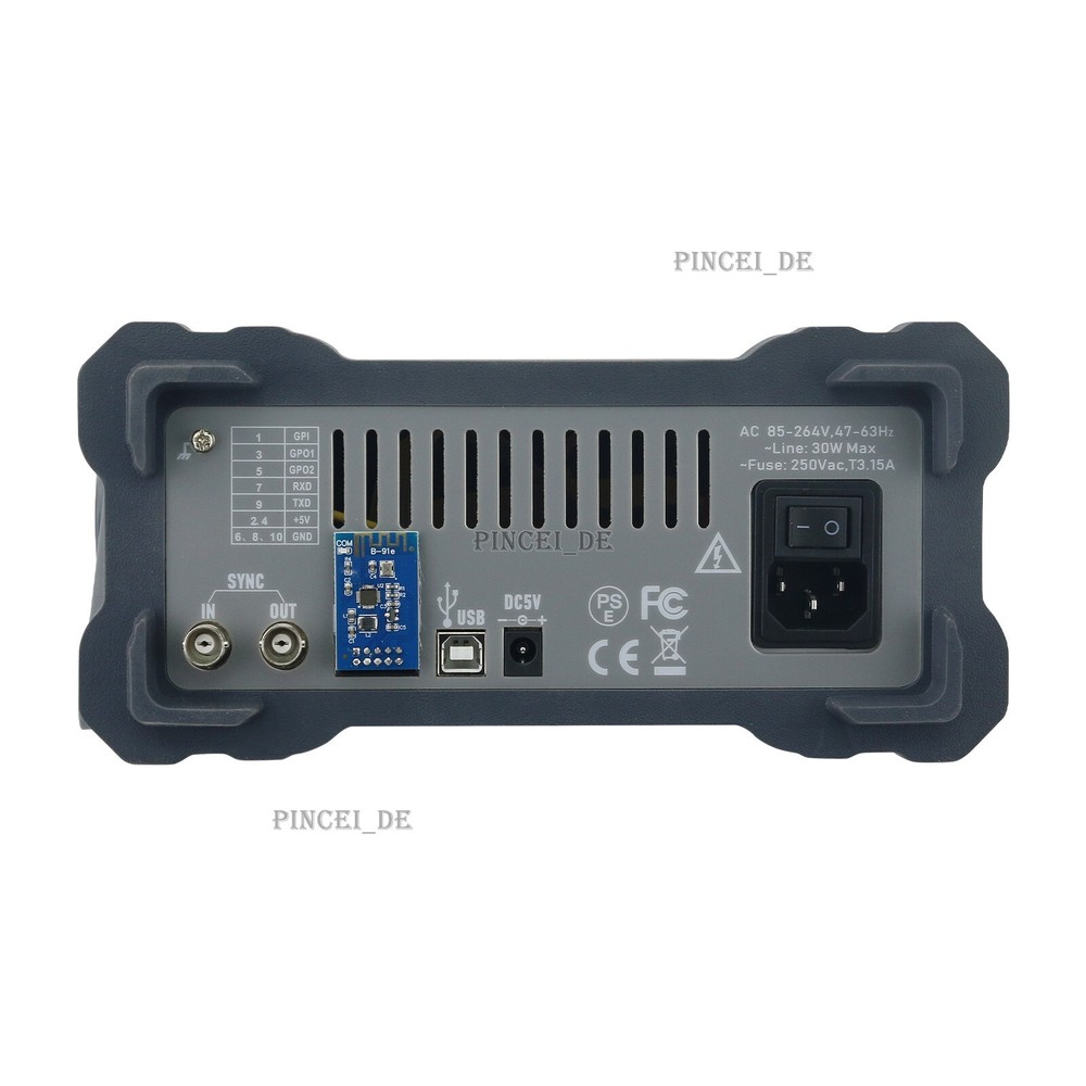 JUNTEK PSG9080 Programmable Arbitrary Generator 1nHz-80MHz Function Generator