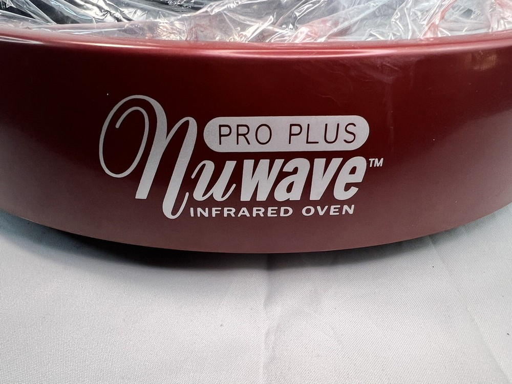 NuWave Pro Plus Infrared Oven model 20613 Red Replacement Bottom Base+Drip Tray