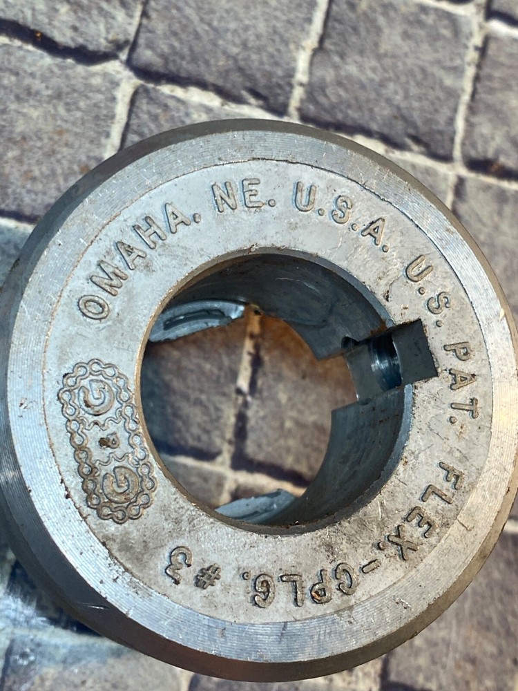 One Flex.-CPLG #3 (1-1/8" bore) Coupling Half