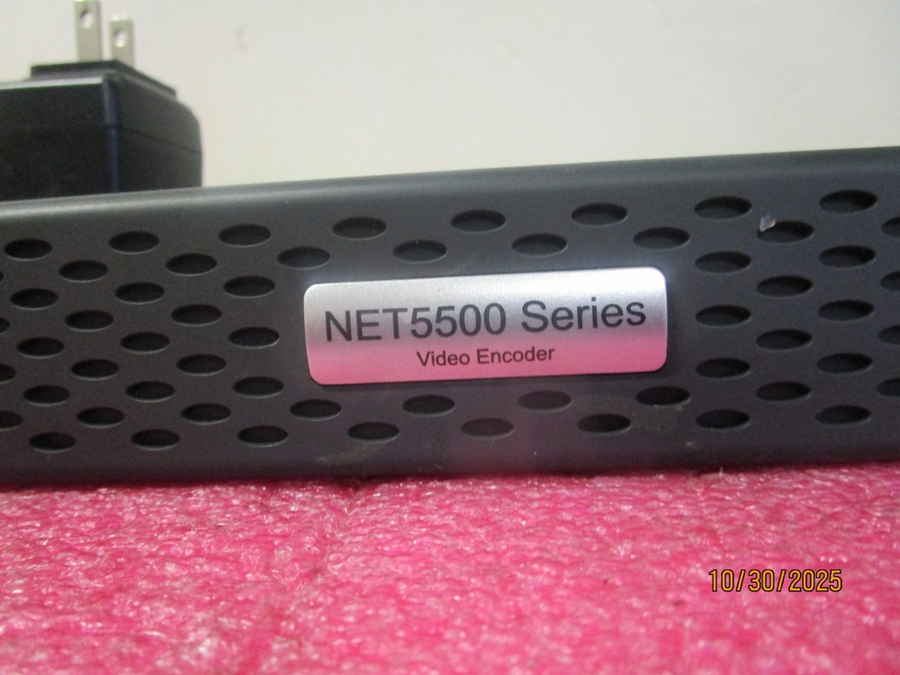 Pelco Schneider NET5500 Series Video Encoder NET5516-US with Rack Mounts & A/C