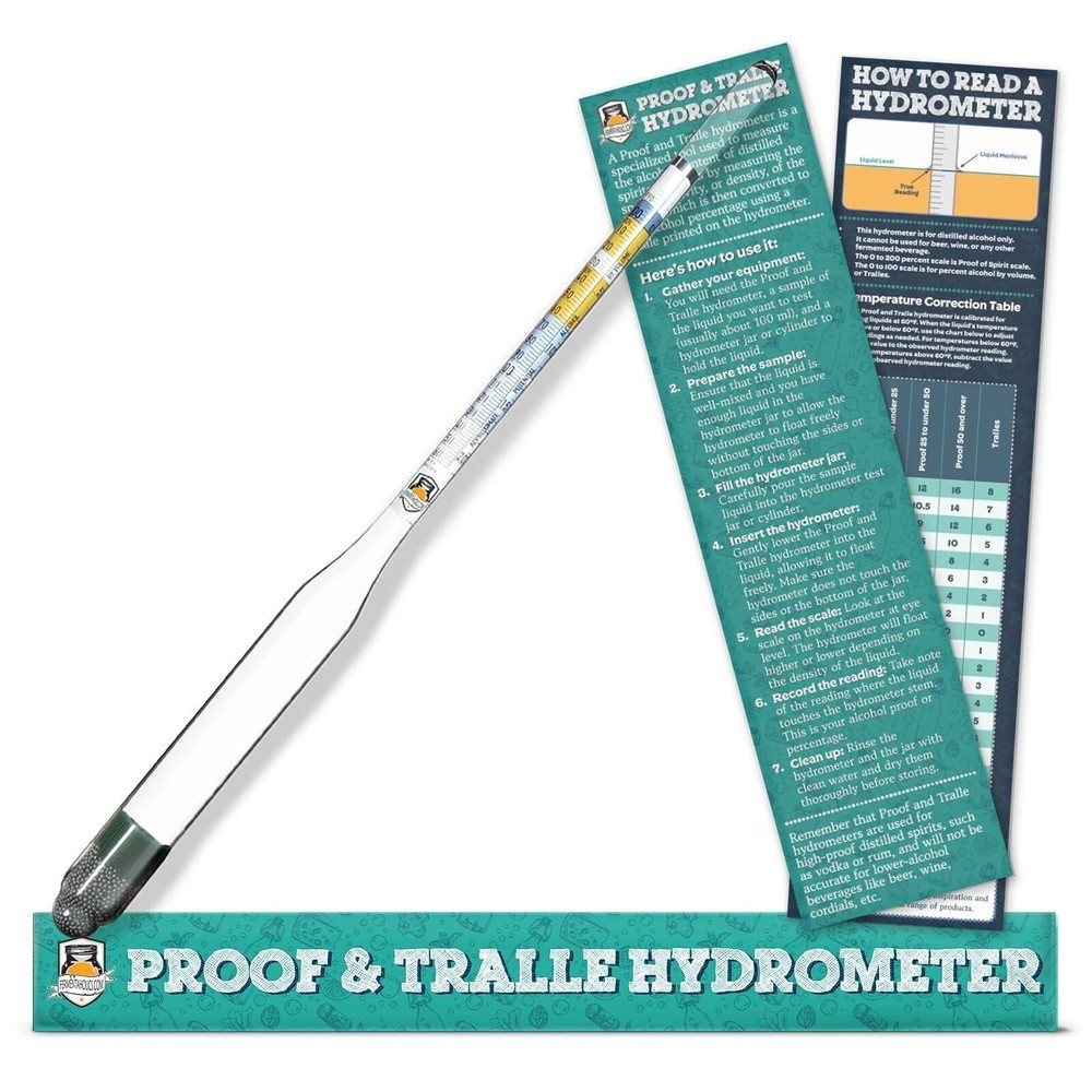 Proof and Tralle Hydrometer