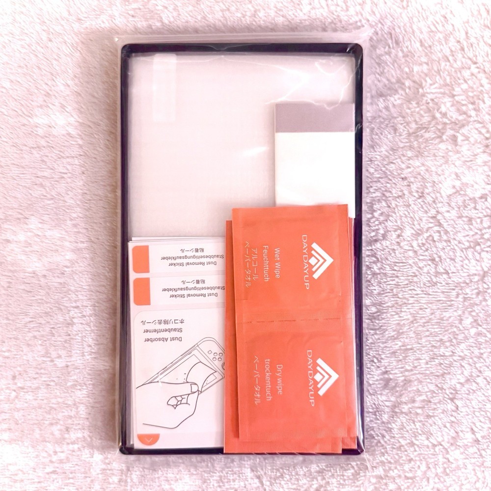 Tempered glass screen protector for the OLED switch / With original packaging