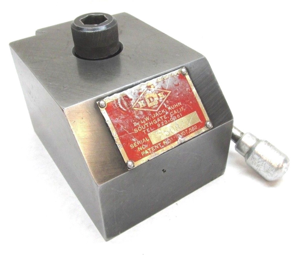 NICE! KDK 300 SERIES QUICK CHANGE LATHE TOOL POST - 24" SWING & UP
