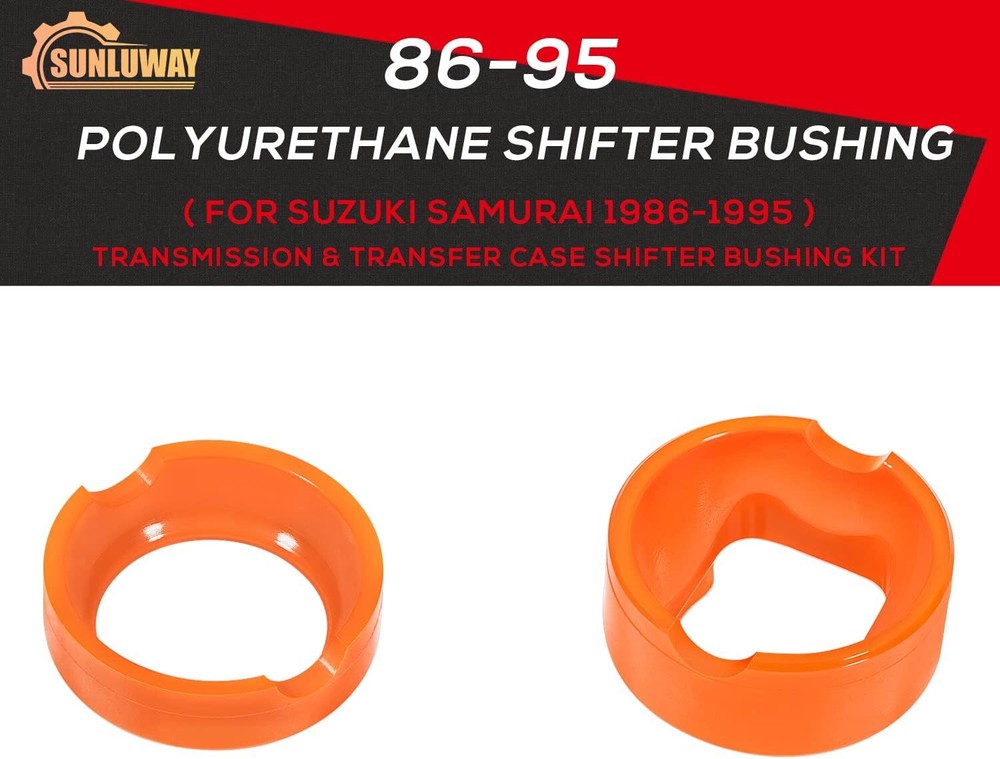 For Suzuki Samurai Polyurethane Shifter Bushing Kit Transmission Transfer Case