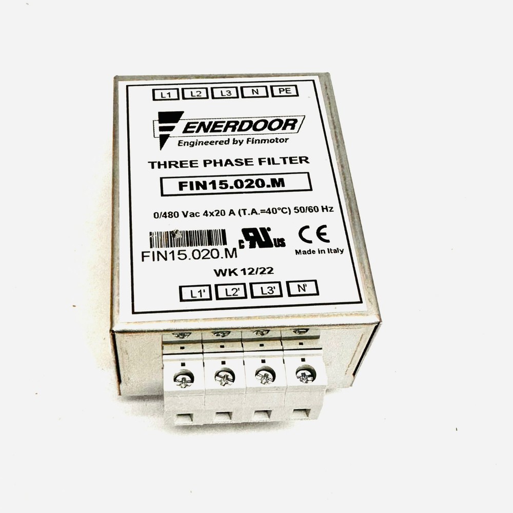 ENERDOOR.FIN15.020.M THREE PHASE FILTER