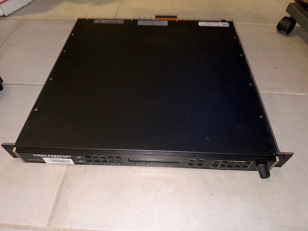 Evertz PassPort HD2012 1RU Multi-Path Video Converter Frame Synchronizer