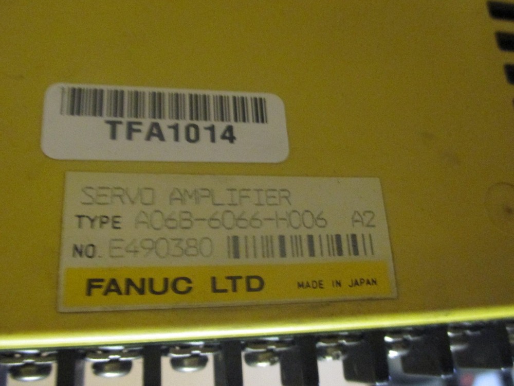 Fanuc A06B-6066-H006 Servo Amplifier Type