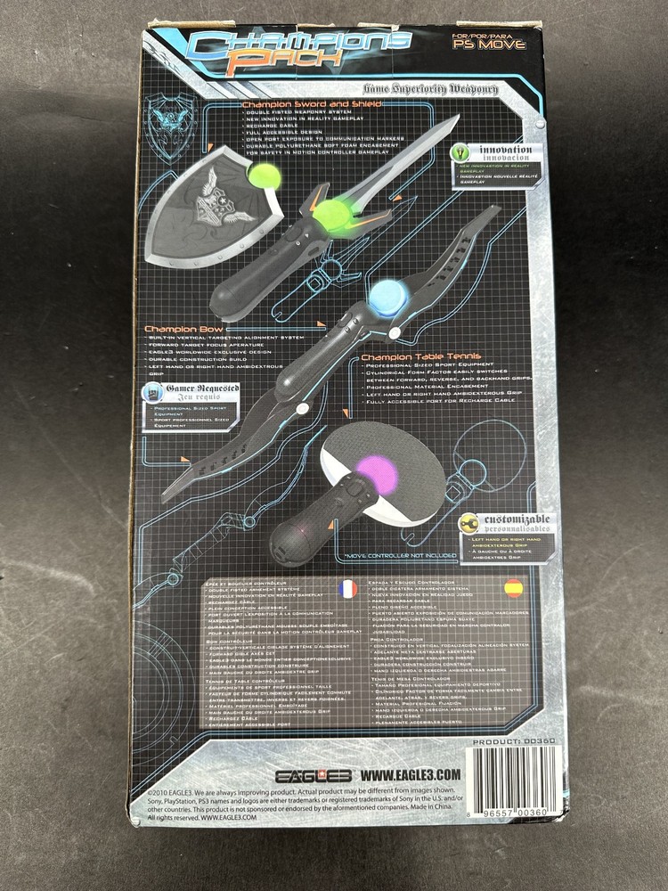 Psm Bundle Champion Pack Accessory Kit Eagle 3 - NEW IN BOX