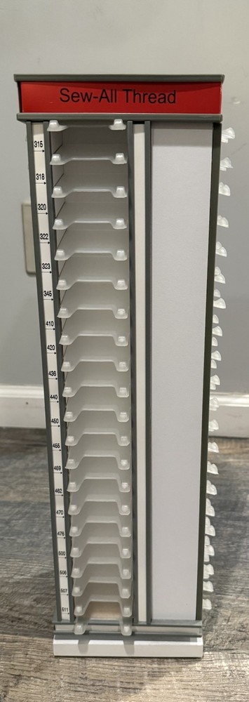 Gutermann Spinning 80 Space Sewing Thread Spool Tower Display Rack Organizer