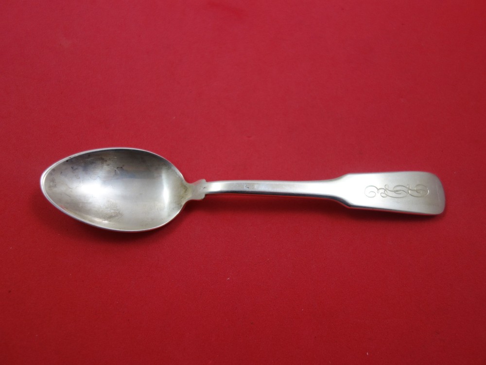 Colonial Fiddle by Tuttle Sterling Silver Teaspoon 5 7/8" Flatware