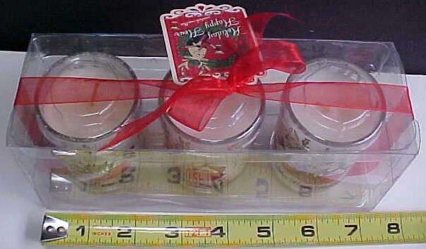 Funny Reindeer Votive Candle