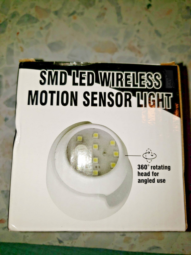 smd led wireless motion sensor light