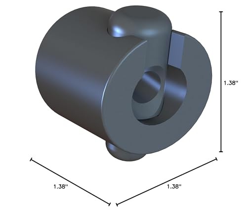 Bee Stinger Quick Disconnect 10-Degree Down Angle Black Archery Stabilizer